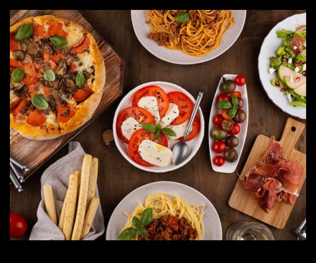 قماش الطهي: رسم النكهات الإيطالية على طبقك