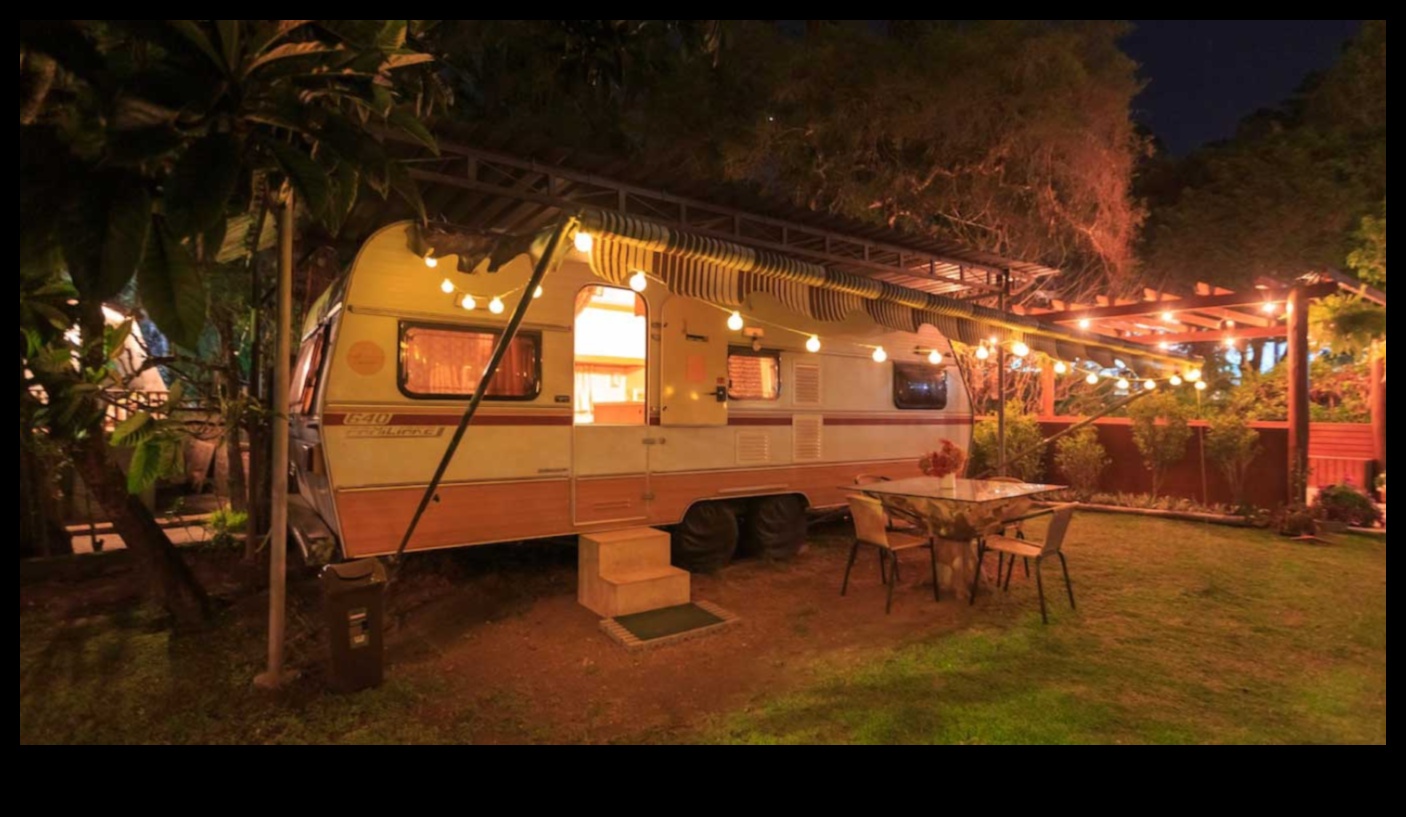 الحياة خارج الشبكة: الممارسات المستدامة في مساكن فان