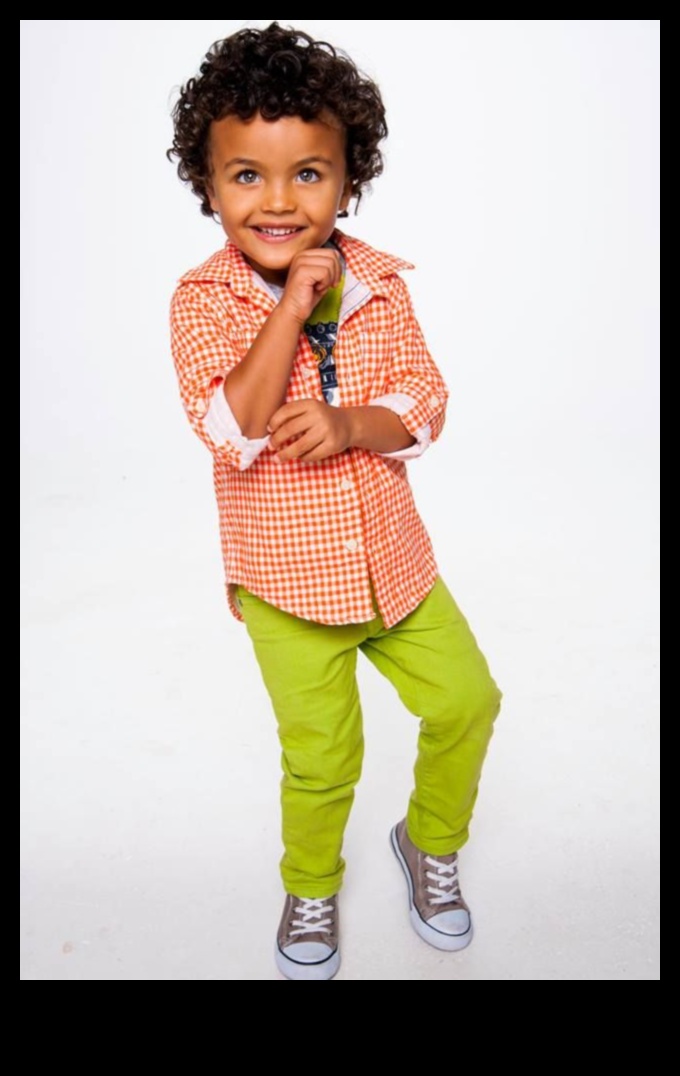 جاذبية ملونة: ملابس أطفال نابضة بالحياة لأيام سعيدة