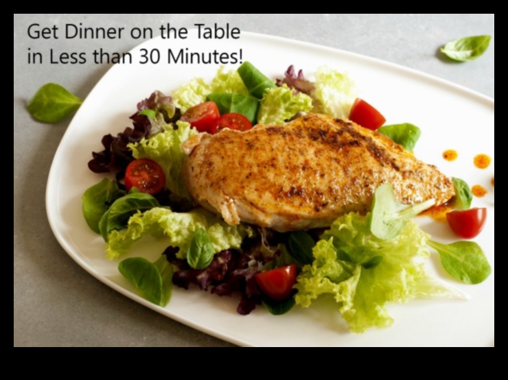 السعادة لمدة نصف ساعة: وجبات سهلة وسريعة لمدة 30 دقيقة