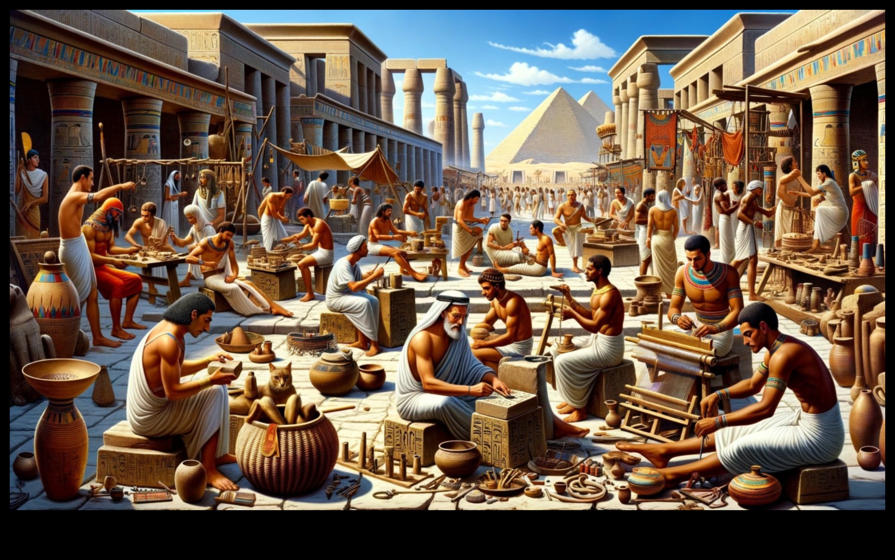 كشف النقاب عن الحرفية: التقنيات الكامنة وراء الفن القديم