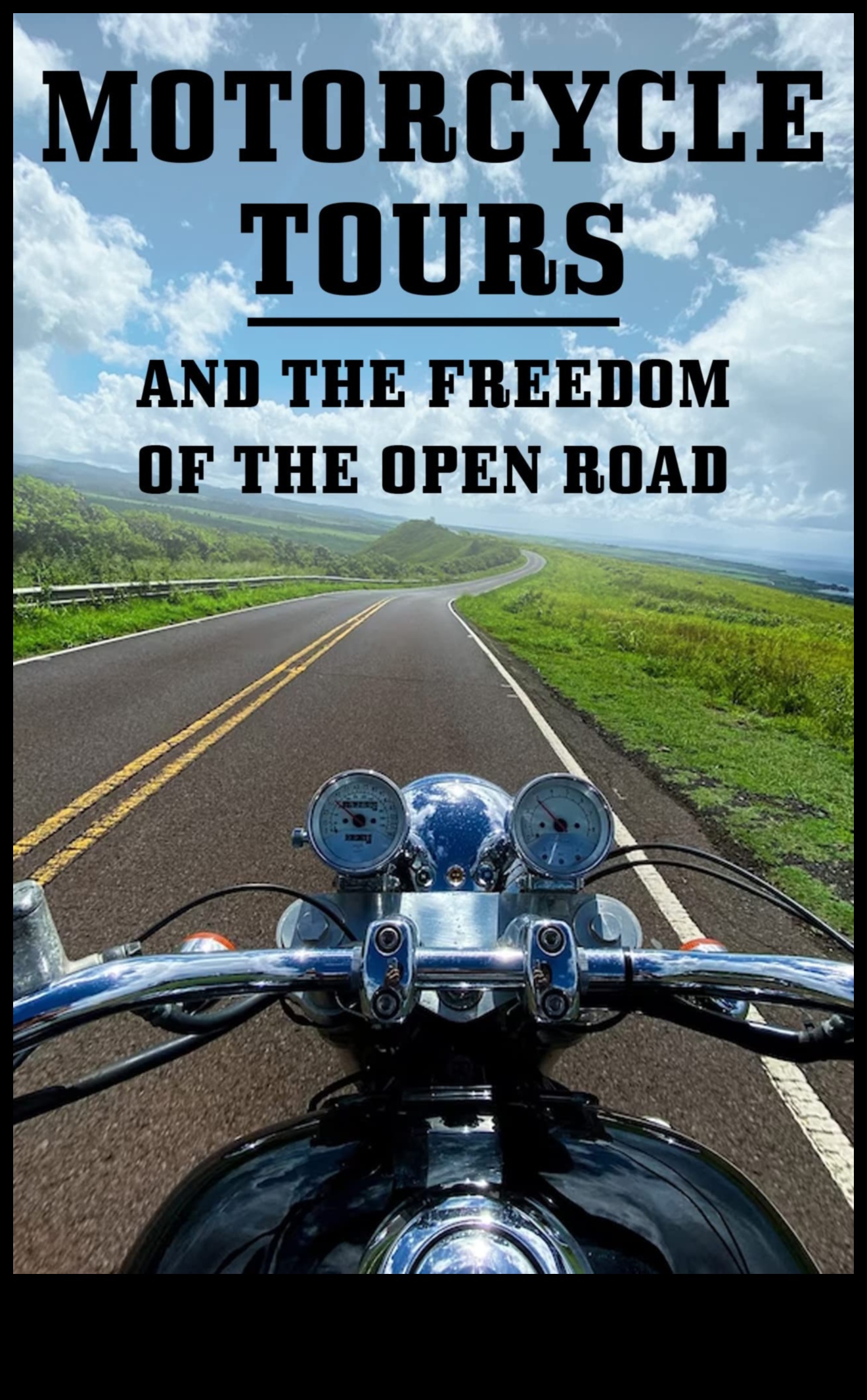 مطاردة الحرية: استكشاف الطريق المفتوح على دراجة نارية