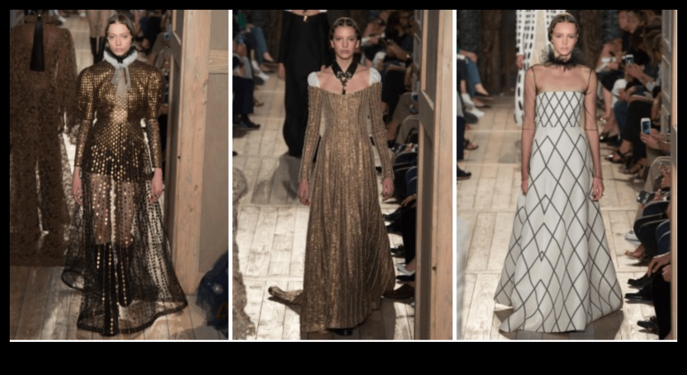 عصر النهضة في عرض الأزياء: نظرة حديثة على البهجة العتيقة 5 نهضة المدرج: احتضان السحر العتيق في الموضة الحديثة