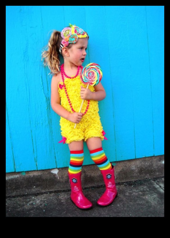 جاذبية ملونة: ملابس أطفال نابضة بالحياة لأيام سعيدة