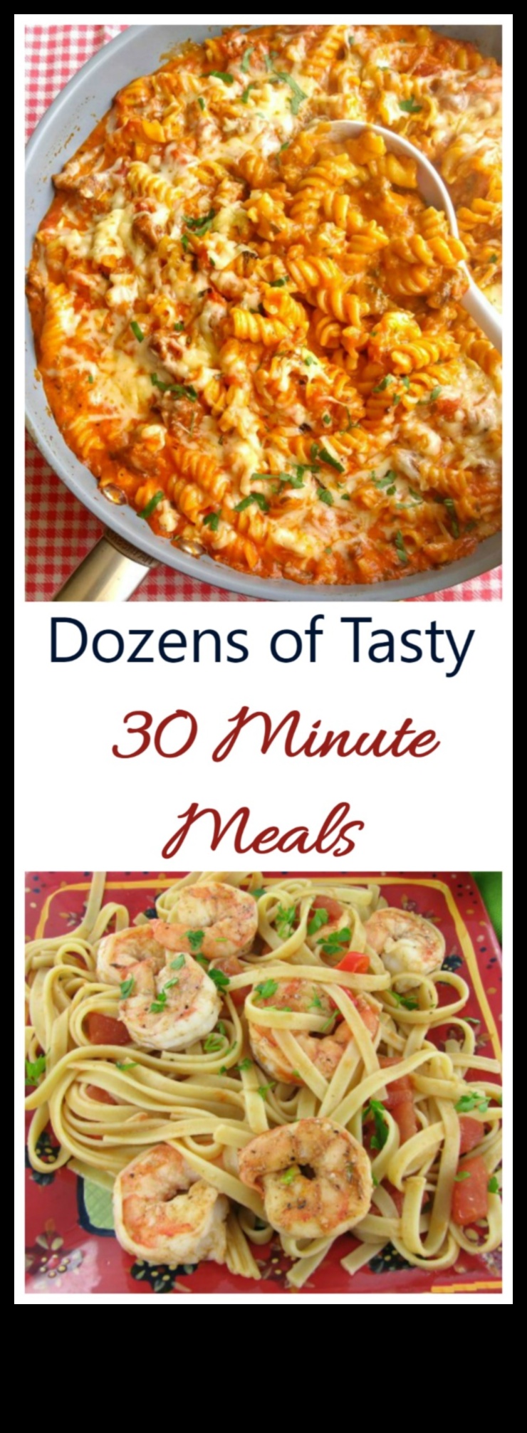 السعادة لمدة نصف ساعة: وجبات سهلة وسريعة لمدة 30 دقيقة